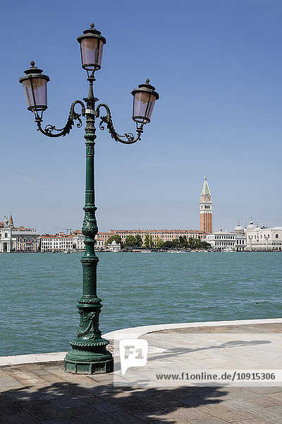 Italien  Venedig  Blick von San Giorgio Maggiore auf den Markusplatz