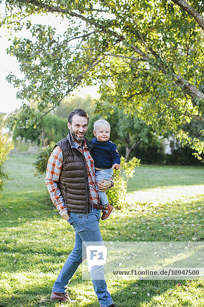 Father with son