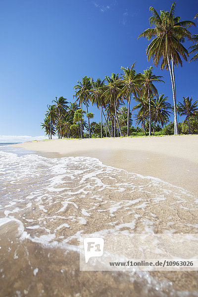 Ein abgelegener Strand an der Ostseite von Lanai; Lanai  Hawaii  Vereinigte Staaten von Amerika'.