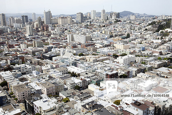 Luftaufnahme von San Francisco; San Francisco  Kalifornien  Vereinigte Staaten von Amerika'.