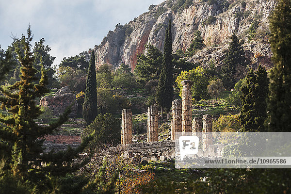 'Temple of Apollo; Delphi  Greece'