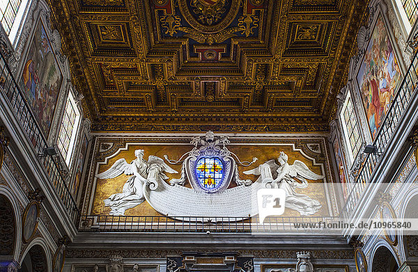 'Basilica of St. Mary of the Altar of Heaven; Rome  Italy'