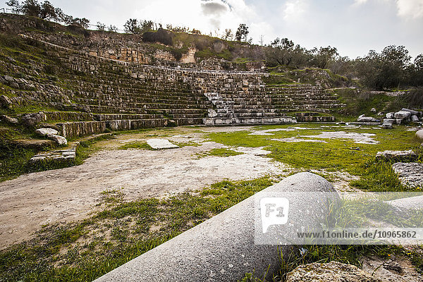 Amphitheater; Sebastia  Samaria  Israel'.