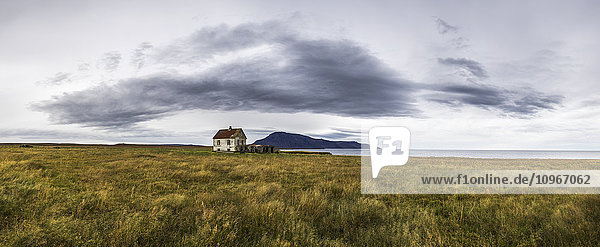 Verlassenes Haus im ländlichen Island; Island'.