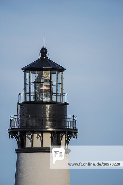 Yaquina Head Lighthouse ist das Herzstück des Yaquina Head Outstanding Area; Newport  Oregon  Vereinigte Staaten von Amerika'.
