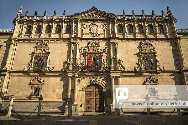 'Alcala University  in Alcala de Henares  a historical and charming city near to Madrid; Alcala de Henares  Spain'