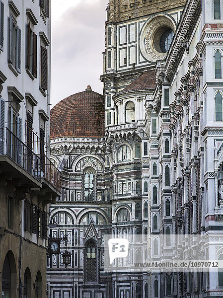 Kuppel der Kathedrale von Florenz; Florenz  Toskana  Italien'.