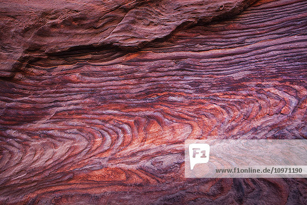 'Unique Patterns And Colours Of Sandstone; Petra  Jordan'
