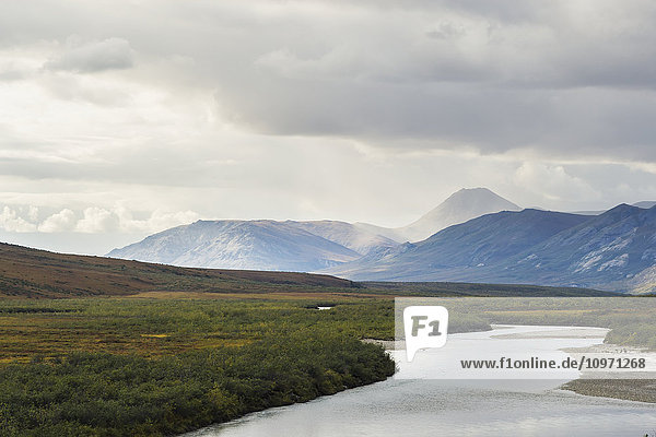 'Noatak River And Brooks Range  Gates Of The Arctic National Park  Northwestern Alaska; Alaska  United States Of America'