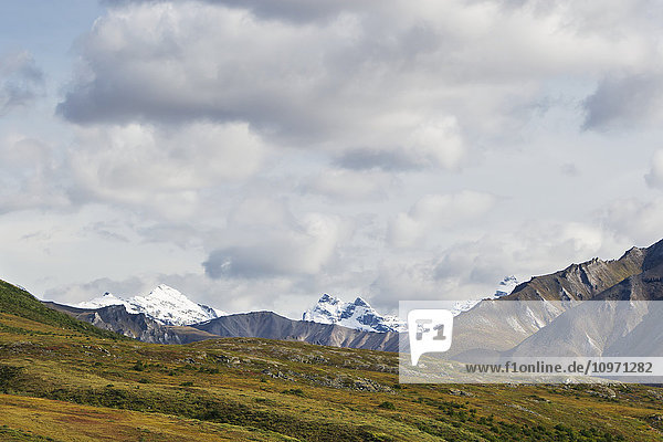 Brooks Range in der Nähe des Noatak River  Arktisches Alaska im Sommer; Alaska  Vereinigte Staaten von Amerika'.