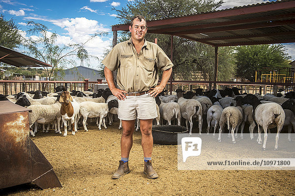 Schaf- und Wildzüchter; Koes  Namibia