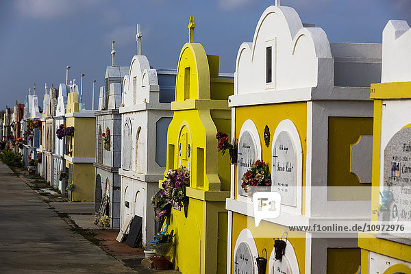 Katholischer Friedhof Santa Anna im Inneren der Insel; Aruba .