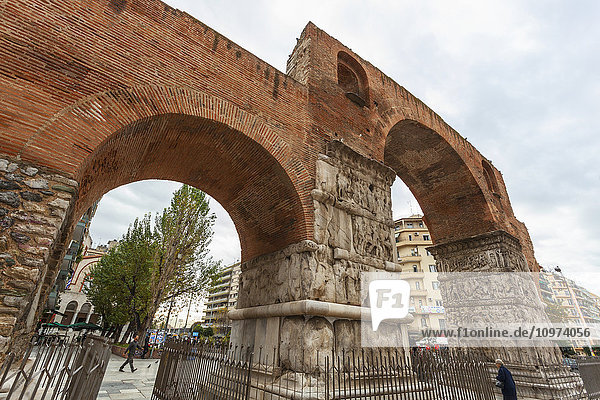 Relief auf der Festungsmauer; Thessaloniki  Griechenland'.