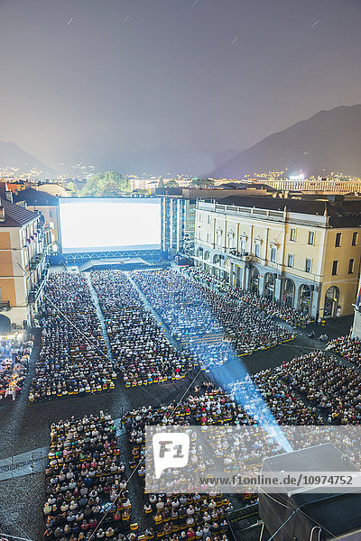 Filmfestival  Piazza Grande; Locarno  Tessin  Schweiz'.