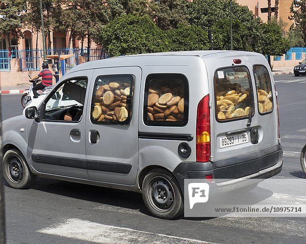 'Bread van; Marrakech Morocco'