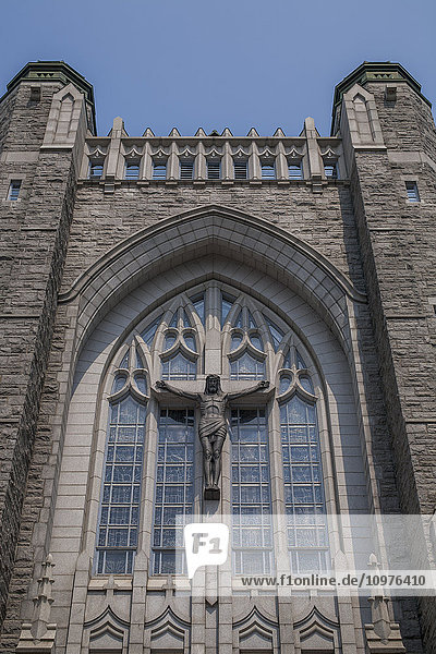 'Exterior of Saint-Michel Basilica-Cathedral; Sherbrooke  Quebec  Canada'
