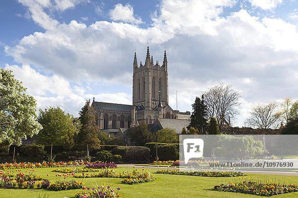 'Cathedral of Bury St Edmunds; Suffolk  England'