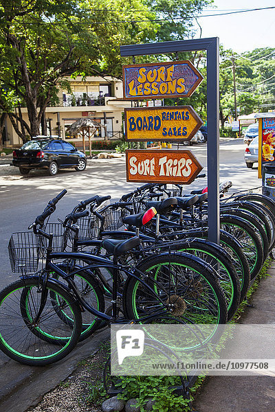 'Rental bicycles; Tamarindo  Costa Rica'