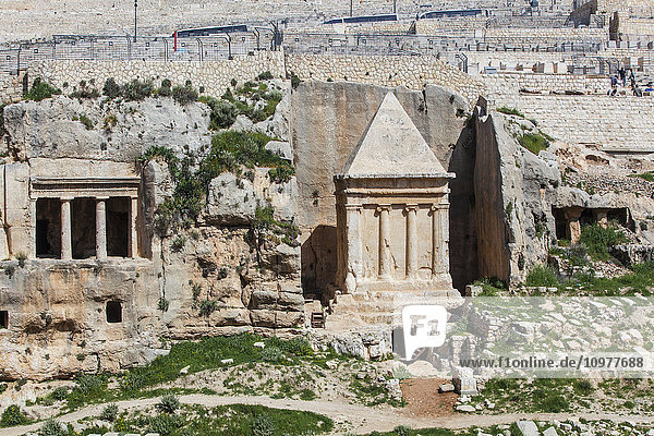 'Tomb of Zechariah; Jerusalem  Israel'