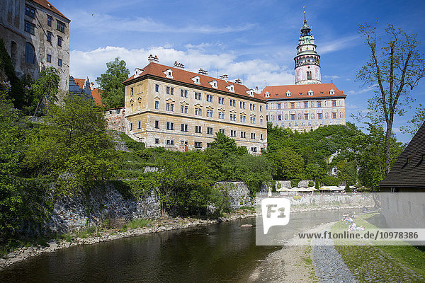 'Cesky Krumlov is a beautiful little medieval city in the South Bohemian region of Czech Republic; Cesky Krumlov Czech Republic'