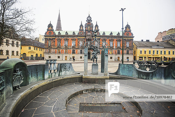 'The classic architecture of Malmo; Malmo Sweden'