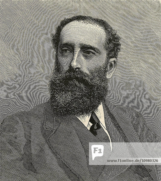 Philip Hermogenes Calderon  1833 - 1898. Englischer Maler französischer Abstammung. Aus The Magazine of Art veröffentlicht1878