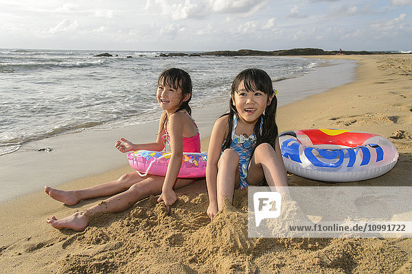 Kids at the beach