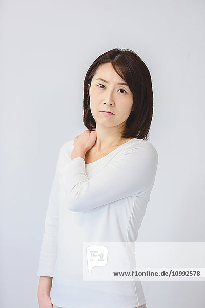 Senior Japanese woman portrait