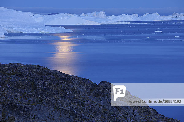 Diskobucht  Jakobshavn-Gletscher  Ilulissat  Grönland