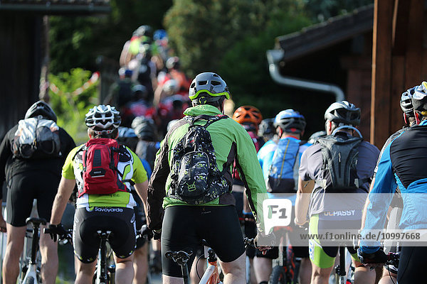 Dre Dans le l'Darbon : mountain bike race in the french Alps.