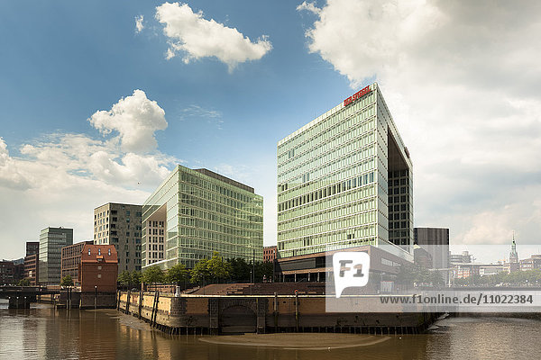Germany  Hamburg  High-rise office building Ericusspitze  Publishing house Der Spiegel
