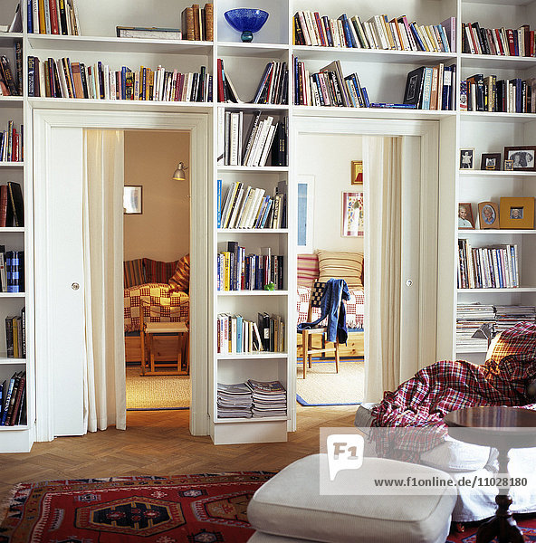 Bookcases in a Living Room.