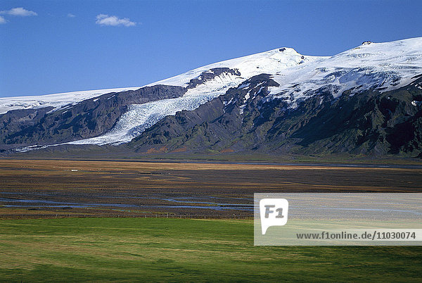 Berglandschaft auf Island.