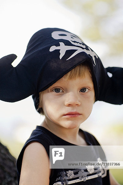 Als Pirat verkleideter Junge  Schweden.
