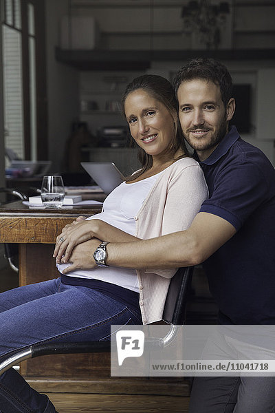 Schwangeres Paar  Portrait