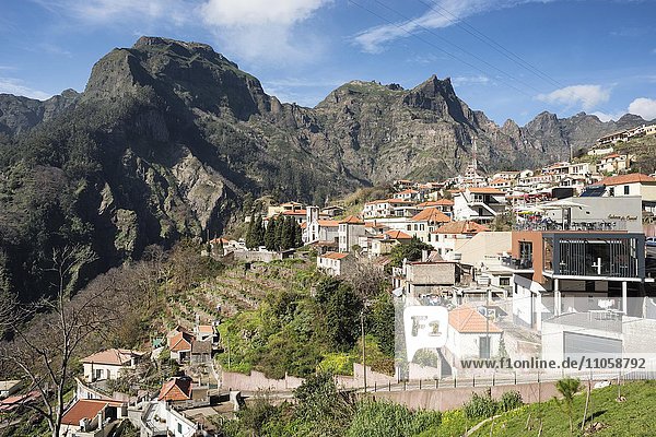 Curral das Freiras  Nonnental  Madeira  Portugal  Europa
