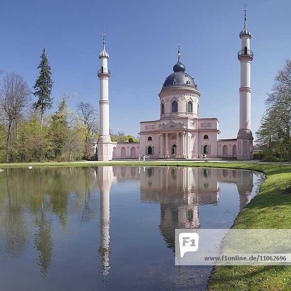 Moschee im Schlosspark  Schloss Schwetzingen  Schwetzingen  Baden Württemberg  Deutschland  Europa