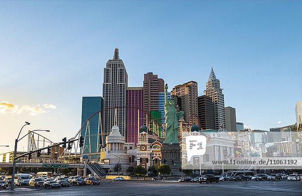 New York New York Hotel und Casino  Las Vegas  Nevada  USA  Nordamerika