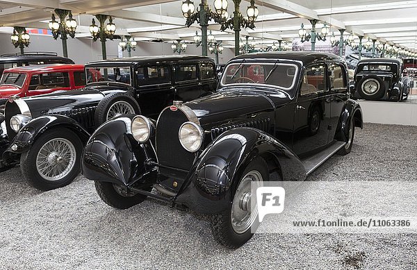 Bugatti Type 46S Berlne  Baujahr 1934  Frankreich  Schlumpf Kollektion  Musée National  Nationales Automobilmuseum  Mülhausen  Elsass  Frankreich  Europa