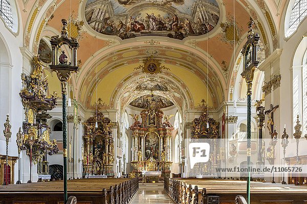 St. Martin in Garmisch  Garmisch-Partenkirchen  Werdenfelser Land  Oberbayern  Bayern  Deutschland  Europa