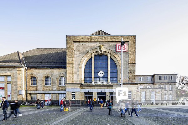 Central railway station  Mönchengladbach  North Rhine-Westphalia  Germany  Europe