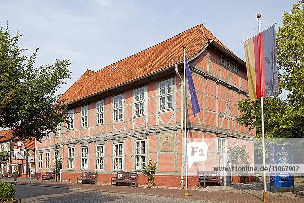 Rathaus  Hitzacker  Niedersachsen  Deutschland  Europa