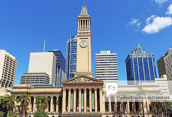 Rathaus auf dem King George Square  Brisbane  Queensland  Australien  Ozeanien