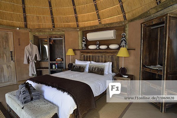Luxus-Chalet des Camp Kipwe bei Twyfelfontein  Damaraland  Namibia  Afrika