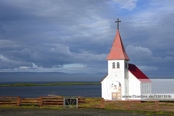 Church  Prestsbakki  Westfjords  Iceland  Europe