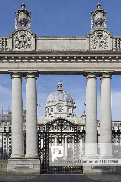 Government Buildings  Regierungssitz des Premierministers  Merrion Street  Dublin  Irland  Europa