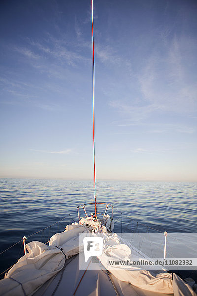 Boat on sea