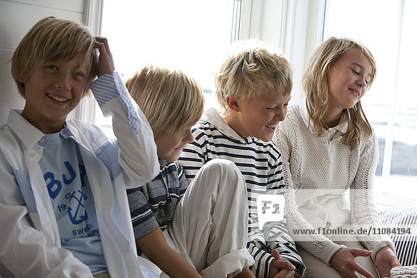 Gemeinsame Kinder  Vastkusten  Schweden