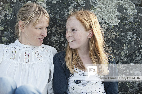 Mutter mit Tochter   Nacka  Schweden