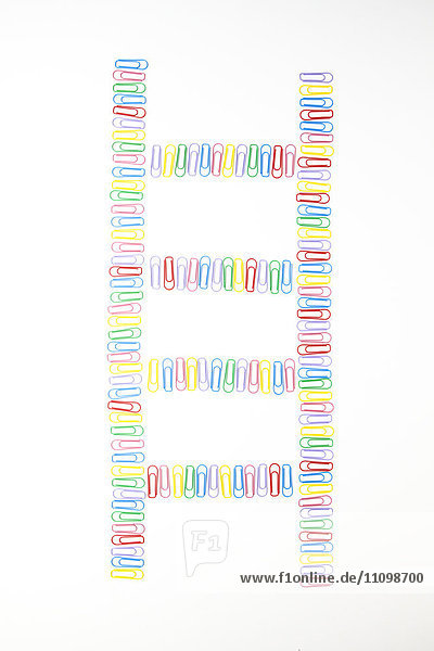 Ladder made out of paper clips